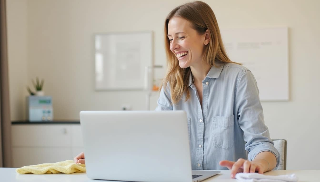 cleaning tips for remote workers