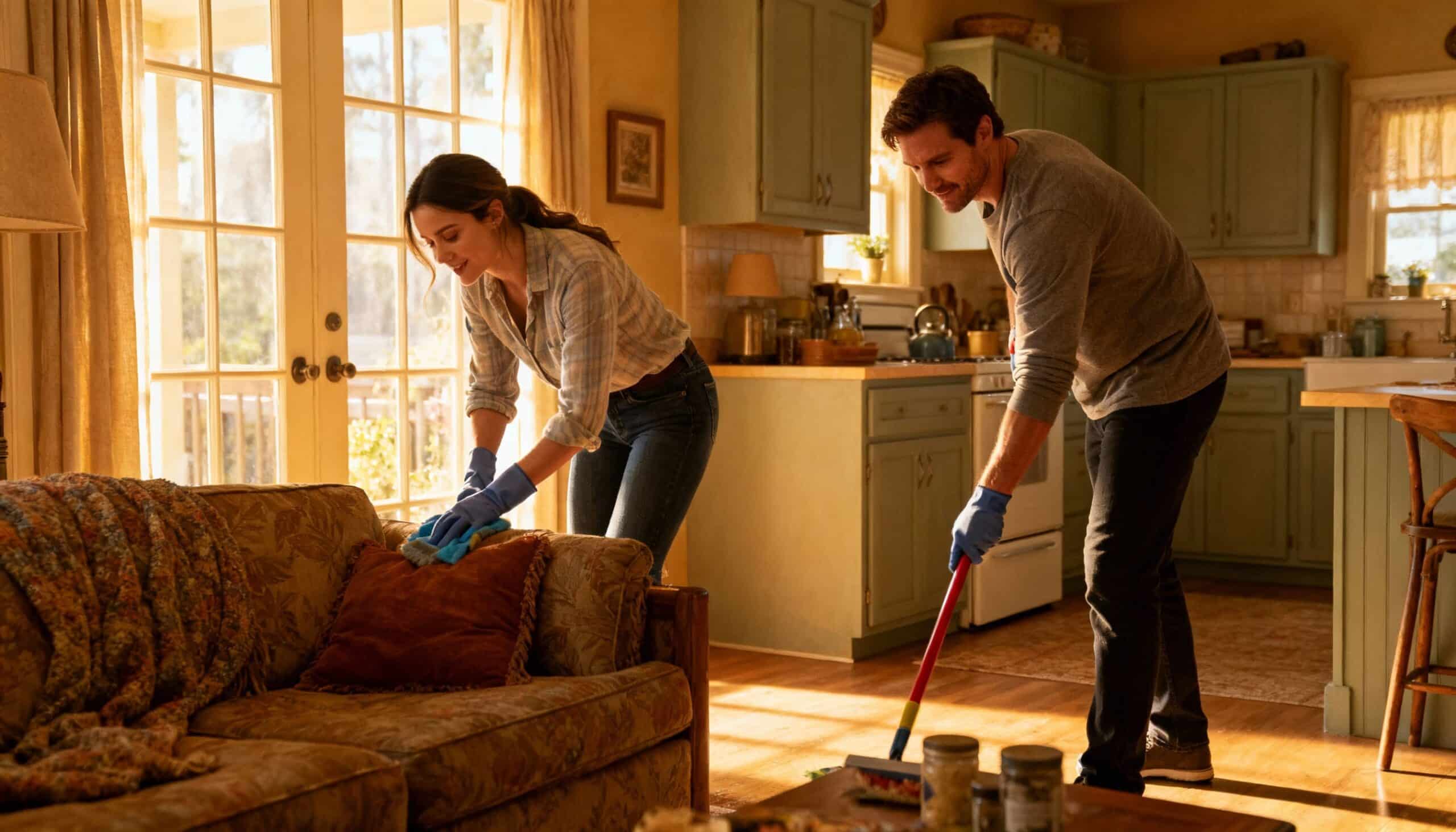 sustainable cleaning habits