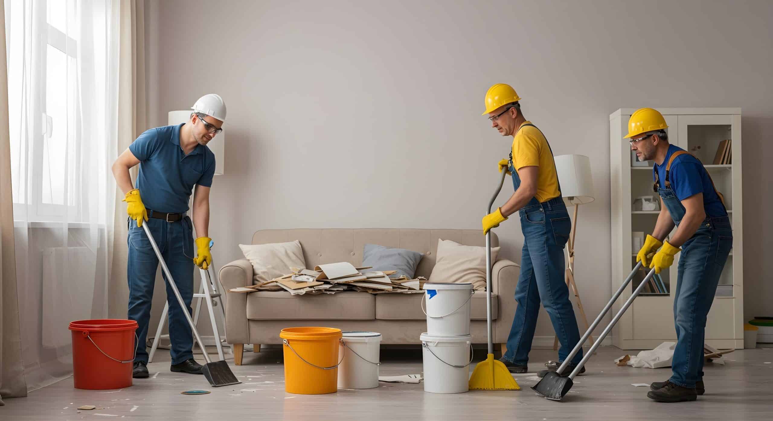Clean up after Home Repairs and Renovations
