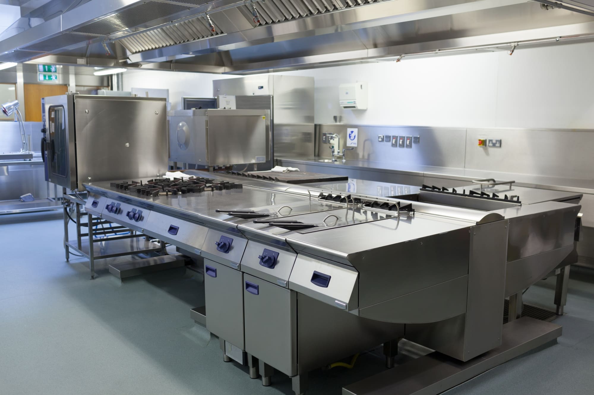 professional restaurant kitchen
